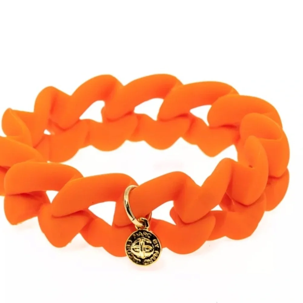 Marc by Marc Jacobs Orange Stretch Bracelet NWT